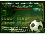 TORNEIO DOS QUARENTÕES 2022